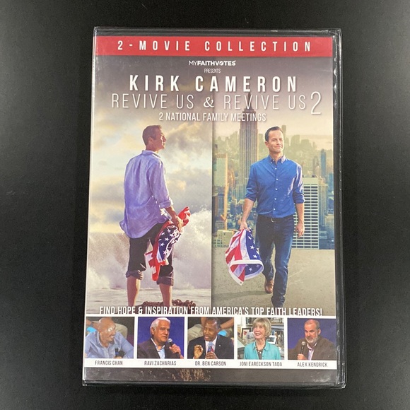 NEW: Kirk Cameron’s Revive Us and Revive Us 2 - DVD Set - Picture 1 of 3